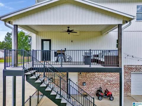Covered Porch & Stairs